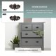 thumbnail image 2 of Paquete de 10 Gabinetes Cocina Antiguo Tire los Muebles Manijas Cajones ExtraccióN Gota Perillas Tocador Dormitorio Bronce, 2 of 10