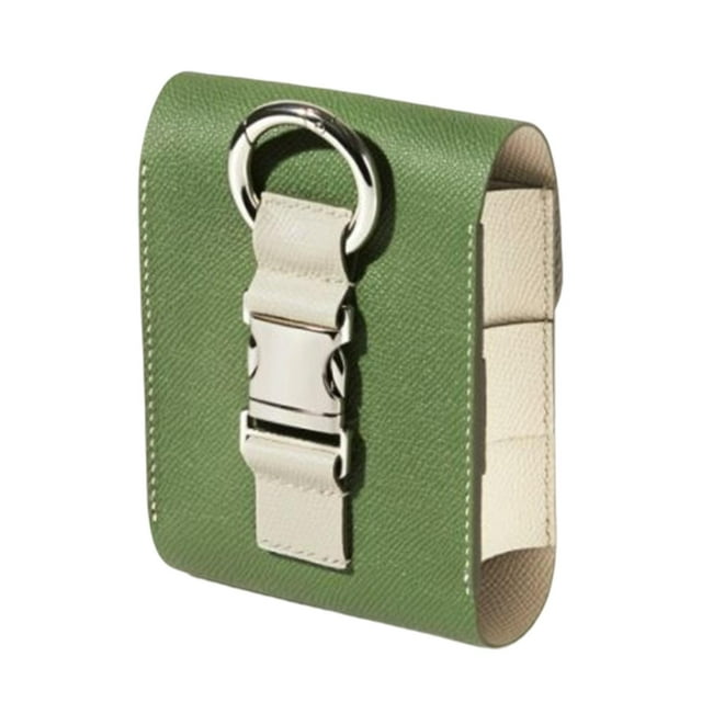 Estuche para telémetro de golf portátil shamjiam Bolsa protectora para la cintura Forro interior suave verde