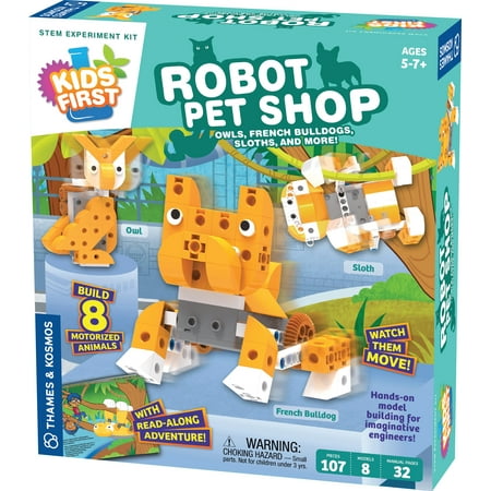 UPC: 0814743014862 | Kids First Robot Pet Shop: Owls Hedgehogs Sloths and More!