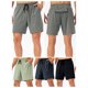 thumbnail image 3 of Pantalones cortos deportivos para hombres con bolsillos de fitness para correr de secado rápido Abanopi Verde claro/XL, 3 of 7