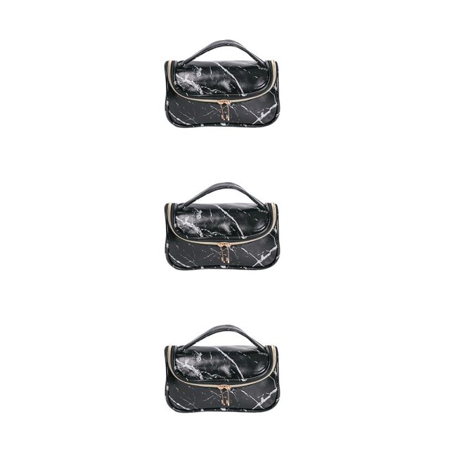 QualitChoice Modèle Sac Cosmétique Commode Femmes Sac de Rangement Sac de Transport Contenant le Type 3 3Set d'Organisateur de Maquillage de Voyage
