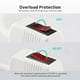 thumbnail image 5 of Protector contra sobretensiones Power Strip PLUGTUL, 6 salidas, paquete de 2, 10 pies, 5 of 7
