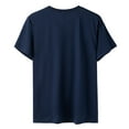thumbnail image 5 of YDLCAFD T-Shirts Graphiques Amusants pour Femmes Joyeuses Pâques Imprimé Manches Courtes Col Rond T-Shirt Haut, 5 of 5