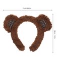 thumbnail image 2 of VERDANVERSE 3Ud De Cosplay Con Orejas De Oso Mullidas En Tono Para Maquillaje, 2 of 8