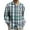 Multicolor a8, variant on Zylanna Men's Button up Shirts, Long Sleeve Plaid Turndown Collar Breathable Casual Shirts for Men Multicolor