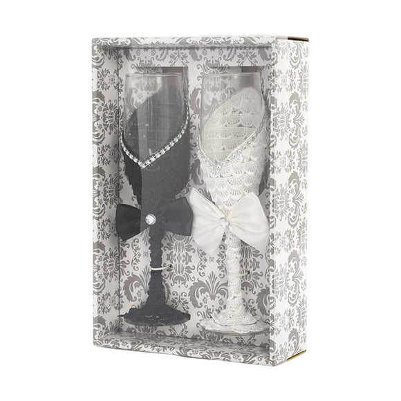 Juego de 2 uds de champán para bodas, copas para , vasos para beber para regalos para la novia y