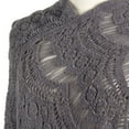 thumbnail image 6 of MESSUEN Fringe Shawl Pull Over Sweaters Womens Ponchos for Women Ladies Scarves Women's Poncho Sweater Womens Capes and Shawls Womens Shawls Gray One Size, 6 of 9