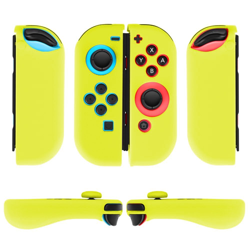 Nintendo Switch JoyCon Grip Gel Guards with Thumb Grips Caps