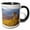 Black/White, variant on 3drose, Dall Sheep Wildlife, Mt Margaret, Denali, Alaska - Us02 Ska3106 - Steve Kazlowski, 11oz Mug