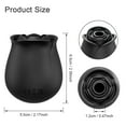 thumbnail image 4 of Rose Toys, Sucking Vibrator Adult Sex Toys for Women Couples,Black, 4 of 6