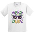 thumbnail image 3 of Inktastic Mardi Gras Dude Youth T-Shirt, 3 of 5