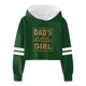 thumbnail image 1 of Gibobby Sudadera para Niñas Niños Casual Suelto Activo Mangas completas Sudaderas con capucha Sudaderas con capucha corto Estampado de Tops cortos para a(Verde, 4-5 Años), 1 of 4