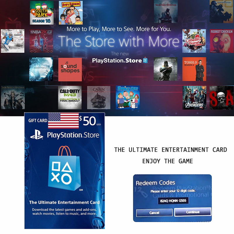 Buono regalo PlayStation US Store - $ 50 Virtual Italy