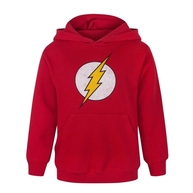 Flash Chandail à Capuchon à Logo pour Garçons