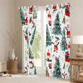 thumbnail image 3 of jejeloiu Cute Santa Claus Black Out Curtains,Happy New Year Curtains Pack of 2 (42x63 Each),Christmas Tree Gifts Bedroom Curtains For Children,Super Cozy Room Decor, 3 of 6