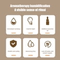 thumbnail image 3 of Rain Cloud Humidifier Water Drip 350ml Large Capacity Timer Cool, 3 of 8