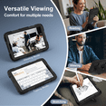 thumbnail image 3 of Case for Samsung Galaxy Tab A11 2025/A9 2023 8.7 inch Model (SM-X110/X115/X130/X135) Contrast Color Multiple Protection Cover With Foldable Stand and Shoulder Strap, 3 of 8