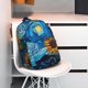 thumbnail image 3 of Disketp Starry Night Sunflower Field Mochila Escolar de 15 Pulgadas, Mochila Ligera para Estudiantes, Viajes y Trabajo, Cómoda y Resistente para el Uso Diario, 3 of 6
