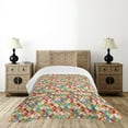 thumbnail image 4 of Ambesonne Geometric Quilted Bedspread Set 2 Pcs, Japanese Interlocking, Twin Size, Multicolor, 4 of 5