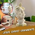 thumbnail image 1 of Estatua Tranquila de Angel para Decoración de Jardín Familiar Interior y Exterior Hot6sl, 1 of 7