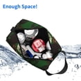thumbnail image 4 of Uemuo Camouflage Skull Pattern Portable Toiletry Bags with Handle, Waterproof travel Make up Bags for Women, Large Capacity Travel Cosmetic Bags, 4 of 9