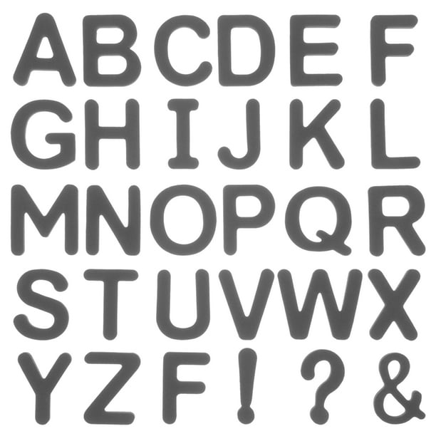 ColoMX 1 Establecer letras magnéticas imanes de letras de alfabeto para el refrigerador del refrigerador de espuma de espuma letras decoraciones