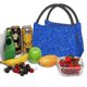 thumbnail image 3 of Disketp Blue Circles Mosaic Bolsa Térmica Estampada, Bolsa Térmica Aislante para Almuerzo, Playa y Campamento, 3 of 6