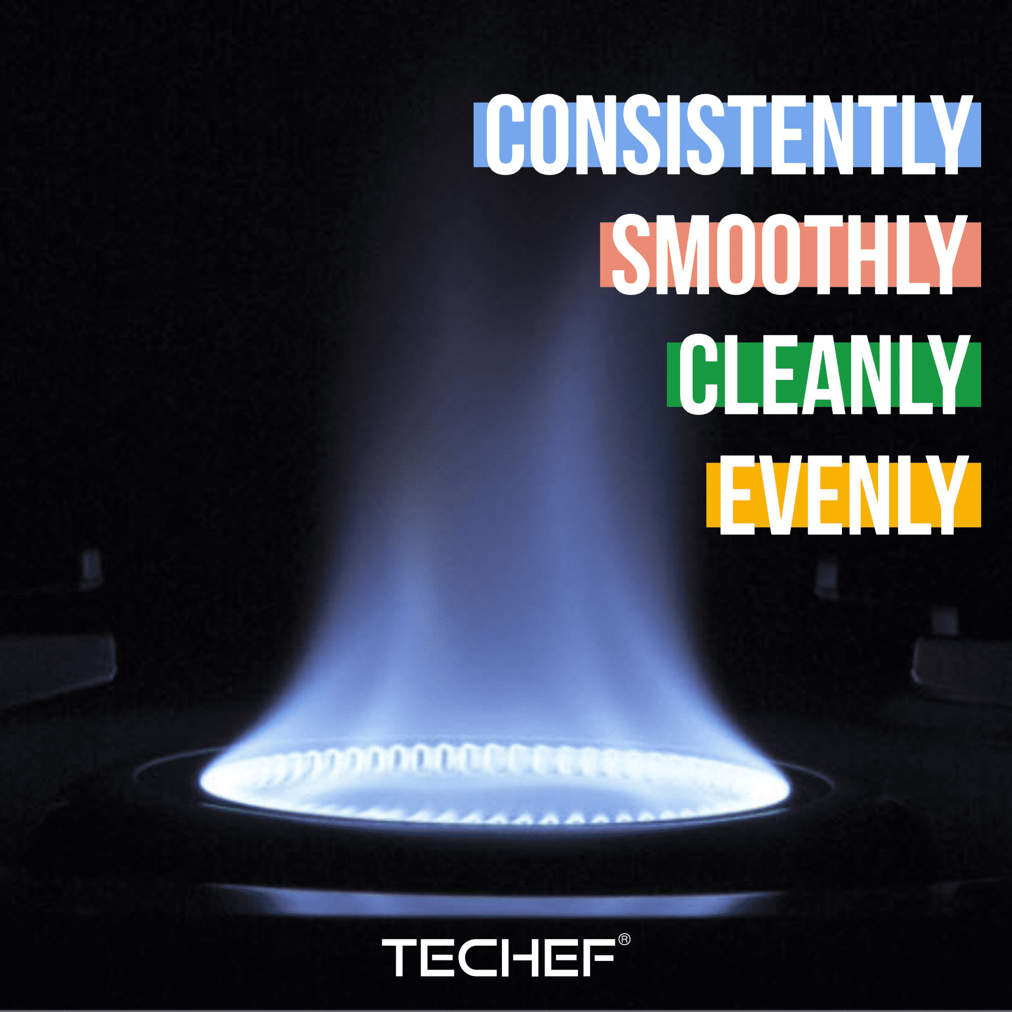 TECHEF 12 Pack x 8oz Butane Fuel Canisters Cylinders for Portable Gas Stove Camping Stoves, Gas Burners, UL Listed - DUAL Safety System (12 Pack)