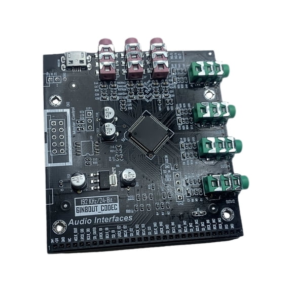 CS42448 Sound Decoding Board Offering 6 Inputs 8 Outputs for integrated Sound Systems with Flexible Routing Capability