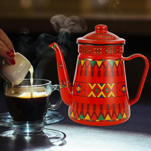 Enamel coffee pot camping hotsell