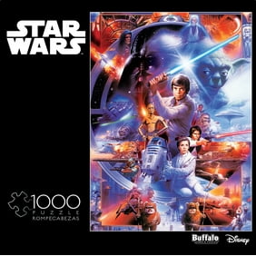 Star Wars Vintage Art I Am A Jedi Like My Father Before Me 1000 Pcs Walmart Com Walmart Com