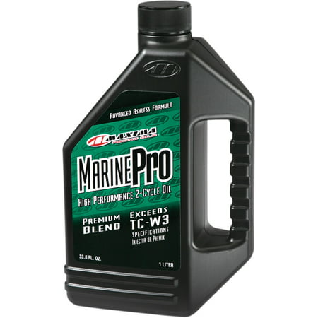 Maxima Marine Pro 2-Stroke TC-W3 Premix/Injector Oil - 1 (Best 2 Stroke Premix Oil)