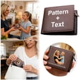 thumbnail image 2 of Slim Zipper Wallet Business Card Holder with Customizable Patterns and Text for Organization, 2 of 7
