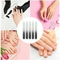 thumbnail image 6 of Unique Bargains 5 Pcs Double-sided Glass Nail Files Black, 6 of 7