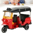 thumbnail image 4 of Alloy Alloy Tricycle Car Toy, Easy To Use Tricycle Car Toy, For Collection Kids Red,Blue, 4 of 8