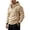 Khaki Sweatshirts for Men, variant on Men Drawstring Hooded Sweatshirts Diagonal Texture Three Button Placket Relaxed Cut for Tailgate Events Local Parade Navy M