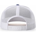 thumbnail image 2 of Richardson 163 Laser Cut Five Panel Trucker Caps - Navy Light Gray, 2 of 2