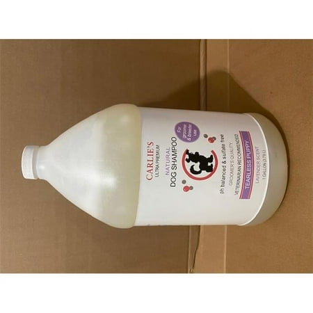 UPC: 0813579021389 | Scoochie Pet 138 Carlies Untra Premium Puppy Groomer Bottle Tearless Shampoo for Dogs  Lavender Scent