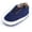 B/Navy, variant on Baby Boys Girls Canvas Shoes Slip On Soft Sole Moccasins Infant Sneakers Toddler First Walkers Infant Crib Shoes