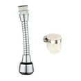 thumbnail image 1 of Agiferg Faucet Splash Head Extension Extender Household Tap Water Shower Water Saving Rotatable Filter Nozzle, 1 of 1