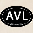 thumbnail image 2 of CafePress - Asheville NC AVL Tote Bag - Unisex Canvas Tote Bag, Beige, 1-Piece, 2 of 7