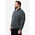 thumbnail image 3 of KingSize Men's Big & Tall Fleece 1/4 Zip Sweatshirt, 3 of 3