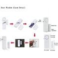 thumbnail image 5 of Door Window Alarm, Personal Security Window, Burglar Alarm, Home Security Wireless Magnetic Sensor Anti-Theft Alarm (10 Pcs) Home Alarm(Batteries not included), 5 of 7