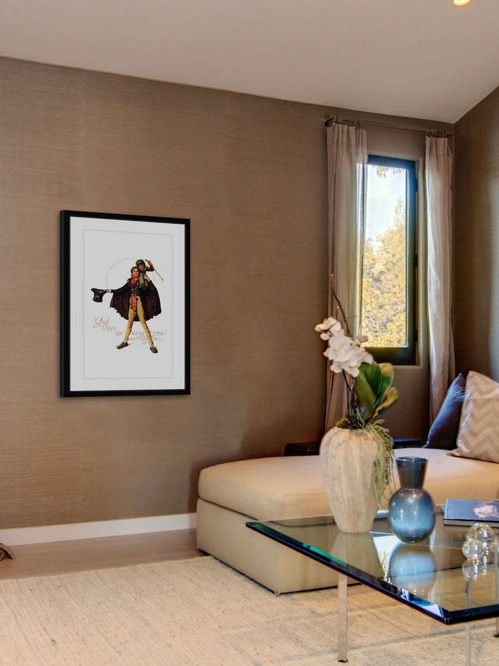 Marmont Hill "Tiny Tim" by Norman Rockwell Framed Art Print