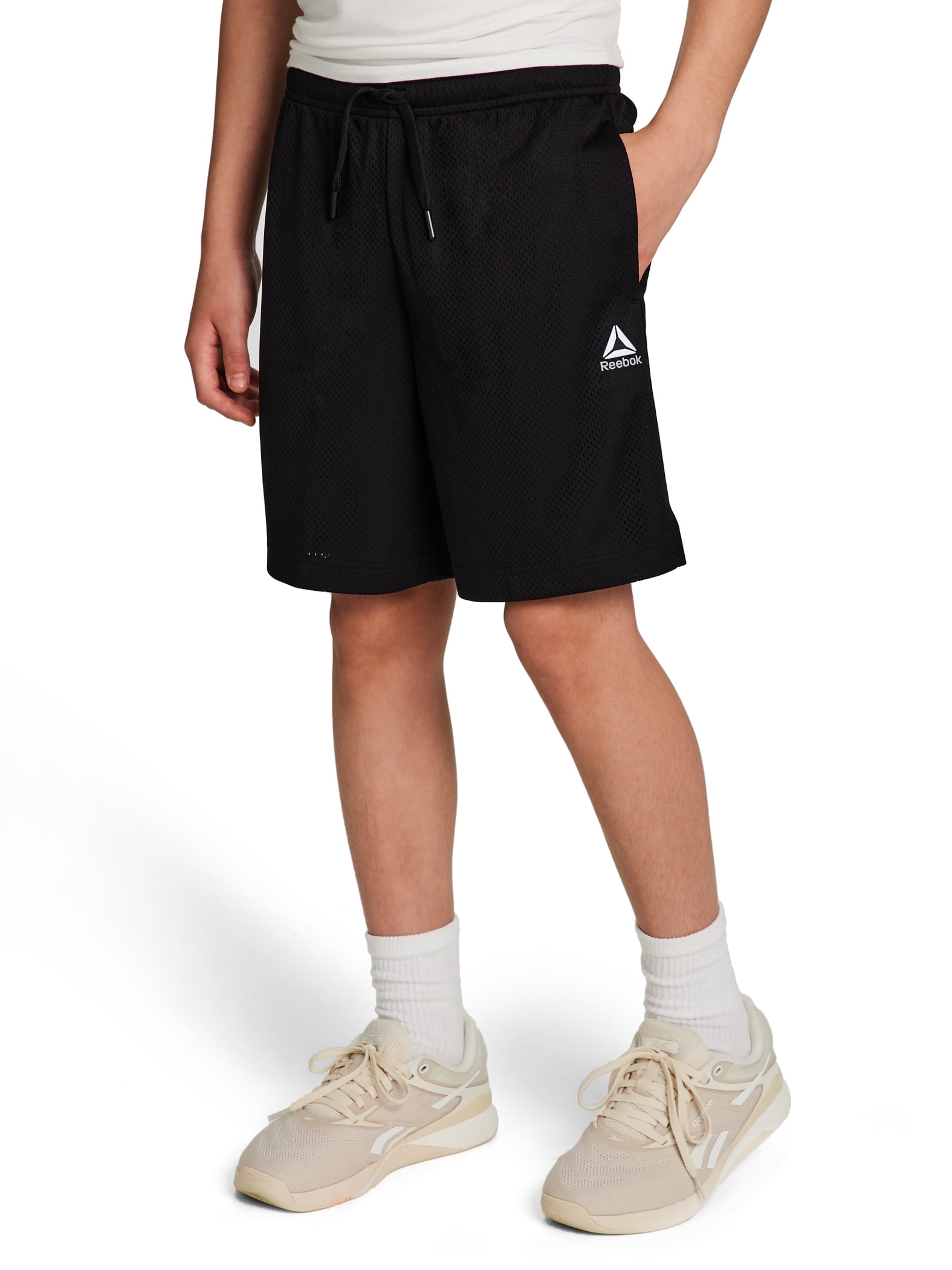 Reebok Boy's Athletic 2-Pack Mesh Short, Sizes 4-18