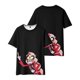 thumbnail image 1 of Hazbin Hotel Hombres Camiseta Manga Corta Impreso Verano Cuello Redondo Top Casual Sudadera Negro/2XL, 1 of 4