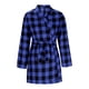 thumbnail image 5 of HongQid Womens Robe Lightweight Short Polyester Cotton Bathrobe Soft Ladies Sleepwear with Pockets and Belt, 5 of 7