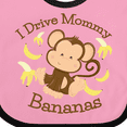 thumbnail image 4 of Inktastic I Drive Mommy Bananas Boys or Girls Baby Bib, 4 of 4
