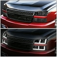 thumbnail image 4 of DNA Motoring For 03-07 Silverado Avalanche LED DRL Headlight Bumper Parking Lamps Smoked Clear, 4 of 7