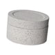 thumbnail image 2 of Difusor de fragancia decorativo, recipiente para velas, taza aromática resistente y reutilizable. Gris, 2 of 9
